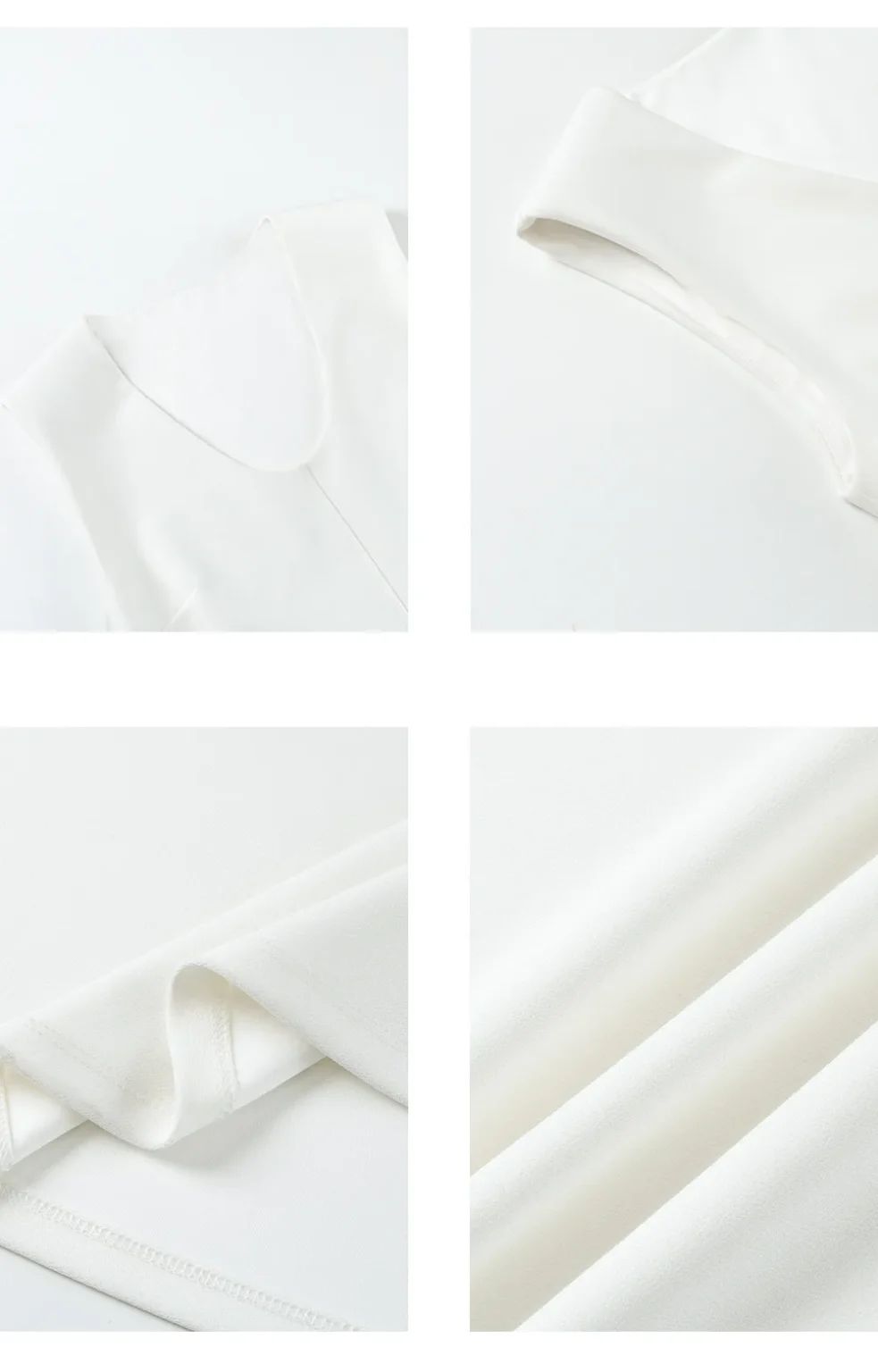 ousph white midi dress fabric detail