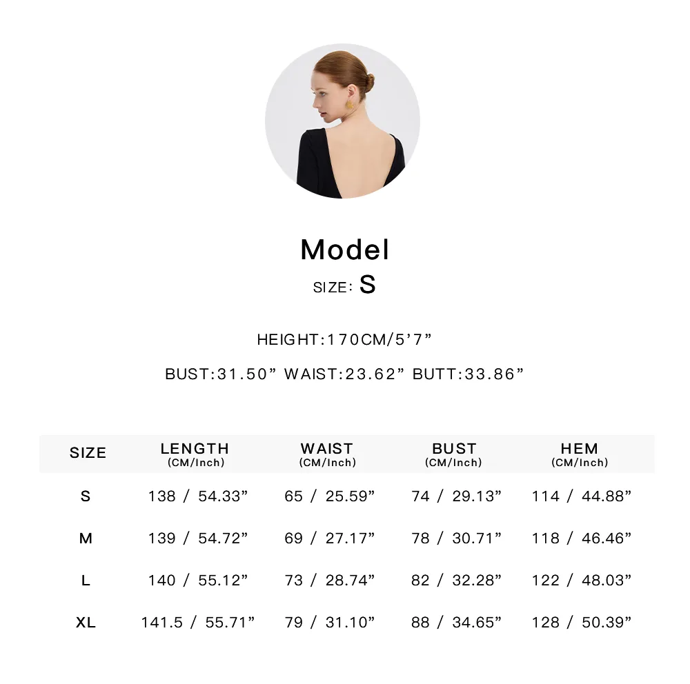 ousph one shoulder maxi dress size chart